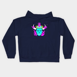 Demon King Illustration Kids Hoodie